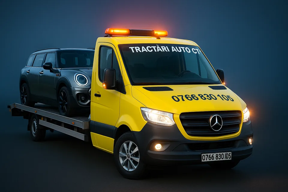 Tractări auto pe DN39, Eforie Nord și Eforie Sud